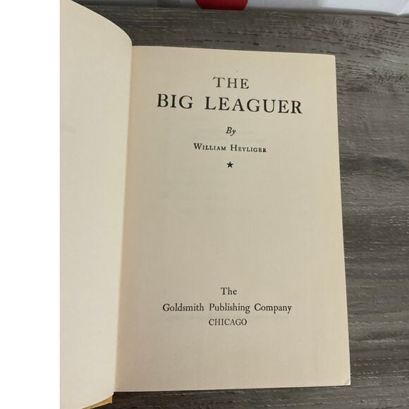 1936 First Edition Big Leaguer By William Heyliger Dust Cover - Picture 4 of 13